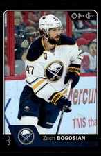 2016-17 O-Pee-Chee Black Rainbow Foil /100 Zach Bogosian Buffalo Sabres #79