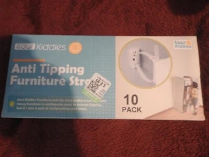 4ourkiddies Anti-Kipp Möbel Gurte 10er Pack BRANDNEU - Bild 1 von 3