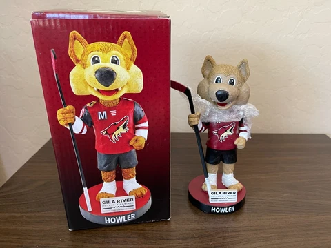 Arizona Coyotes Howler Mascot NHL HOCKEY 2018 SGA Collectible Bobblehead! Cover