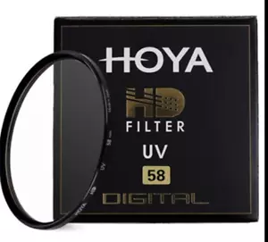 Hoya 58mm HD Digital UV Filter High Definition Multi-Coating for Nikon Sony - Picture 1 of 3