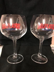 X2 BEEFEATER GIN BALLOON GLASSES STUNNING PUB/BAR COLLECTORS - Picture 1 of 6