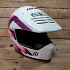 Fulmer AFX off Road Helmet White Pink Purple Used Good Shape 