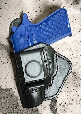 For Walther PPK PPK/S, Left Hand Leather IWB Concealment Holster - Image 1 of 4