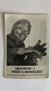 1961 Leaf Spook Stories #86 Heavens I need a manicure  V47039