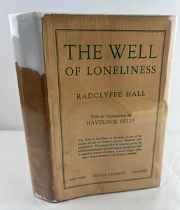 The Well of Loneliness by Radclyffe Hall 1929 Banned Book for Lesbian Themes - Imagen 1 de 11