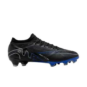 Men's 8.5 Nike Mercurial Vapor 15 Pro FG DJ5603-040 Black Chrome Blue Soccer - Picture 1 of 7