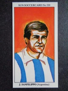 The Sun Soccercards 1978-79 - Jose Sanfilippo - Argentina #320 - Picture 1 of 2