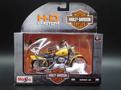 2001 01 FXDWG DYNA WIDE GLIDE HARLEY DAVIDSON MOTO MAISTO SERIE 39 1/18 - Immagine 1 di 4