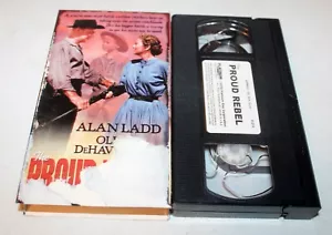 The Proud Rebel (VHS, 1958) Alan Ladd, Olivia de Havilland, Dean Jagger - Picture 1 of 2