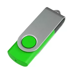 UNIREX Grün USB STICK SWIVEL GRÜN 1GB bis 128GB und 4 Bügelfarben wählbar. - Bild 1 von 16