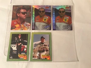 Lot Random Rare Promo Inserts NASCAR Cards Images Ricky Rudd Ken Schrader Craven - Picture 1 of 9