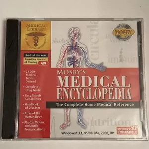 Mosby's Medical Encyclopedia Medical Reference CD Windows 3.1 95/98/ME/2000/XP - Picture 1 of 2
