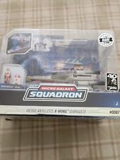 NEW Star Wars Micro Galaxy Squadron Wedge Antille   s Damaged X-Wing CHASE 1 1500