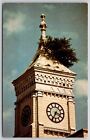 Greensburg Tree Courthouse Clock Tower Indiana IN Dallas Whippe Photo Postcard