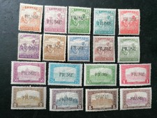 FRANCOBOLLI OCCUPAZIONE FIUME