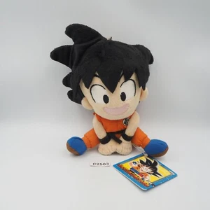 Son-Goku C2503 Dragon Ball Z Banpresto 2007 Plüschtier 6 Zoll Etikett Stofftier Puppe Japan - Bild 1 von 8