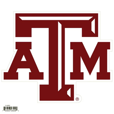 Texas A&M Aggies Car Refrigerator Magnet, NCAA Licensed Logo Cover
