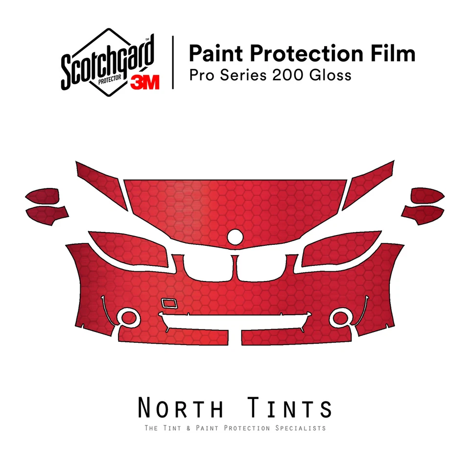 Sujetador transparente película de protección de pintura precortada serie 3M PRO BMW SERIE 1 2012-2014 PPF Foto 1 de 4