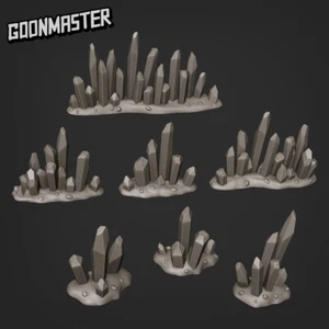 Kristallgelände Miniatur | D&D DnD | - Bild 1 von 1