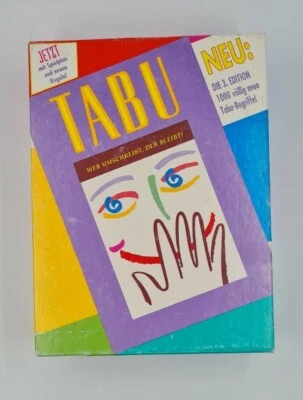 Tabu wer schreibt der bleibt 3. Edition von MB Spiele aus 1997  Zustand Gut  - Bild 1 von 4