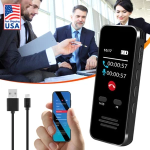 Mini Voice Activated Digital Sound Audio Recorder Dictaphone MP3 Player with 32G - Picture 1 of 14