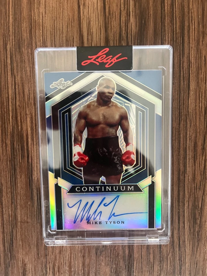 2023 Leaf Continuum- Mike Tyson- Auto Autograph- 166/393 - Image 1 of 2