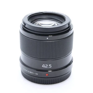Panasonic Lumix G 42.5mm F/1.7 ASPH. POWER O.I.S. Black -Near Mint- #592 - Picture 1 of 13