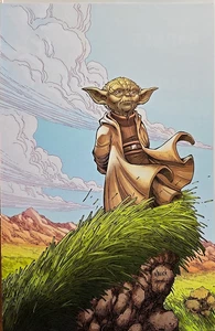 Star Wars Yoda #2  Todd Nauck Exclusive Virgin Variant Marvel Comics - Picture 1 of 2