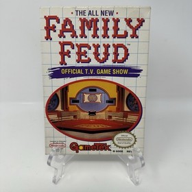Family Feud Nintendo NES Game with Box No Manual Tested