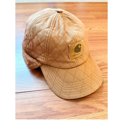 Sombrero Carhartt RN 14806 Orejera Aislado Marrón Logo Talla Grande Foto 1 de 4