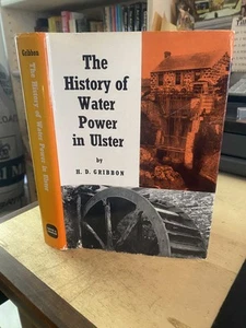 Gribbon: The History of Water Power in Ulster 1969 Very Good Industry 1st HB - Picture 1 of 1