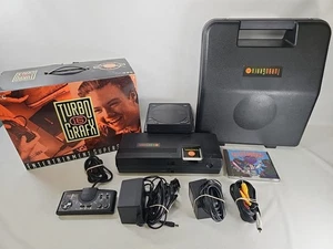 TurboGrafx-CD System Konsole mit Dockingstation Controller Case Box GETESTET FUNKTIONIERT - Bild 1 von 24