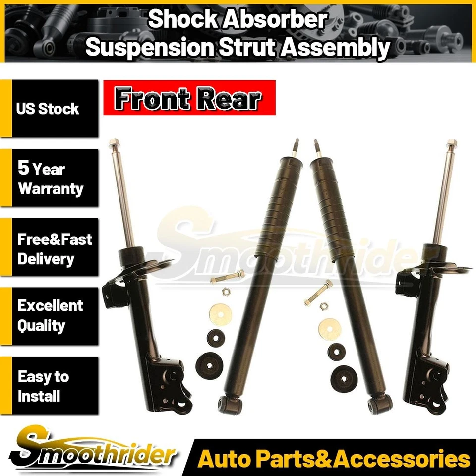 Conjunto de puntal amortiguador trasero delantero Bilstein 4 piezas para Mercedes-Benz B200 2006-2011 Foto 1 de 4