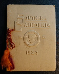 University of Southern California Los Angeles USC 1924 Commencement Program - Foto 1 di 8