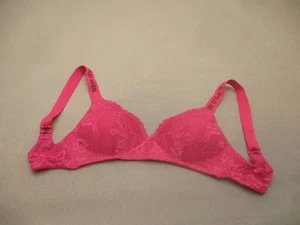36B U.S. POLO ASSN. Womens Lined Wireless Back Closure Wide Strap Demi Bra 8A - Picture 1 of 8