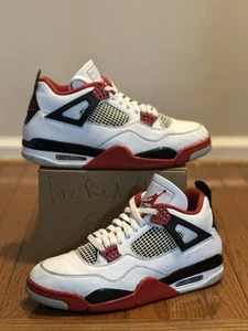 Air Jordan 4 Retro OG Mid Fire Red DC7770-160 Talla 11 - Imagen 1 de 6