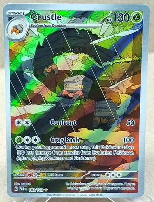 Crustle Illustration Rare #183/182 SV04: Paradox Rift Pokemon TCG - Image 1 of 2