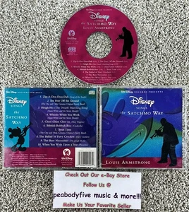 WALT DISNEY RECORDS - LOUIS ARMSTRONG - Disney Songs the Satchmo Way 10 Song CD - Bild 1 von 1