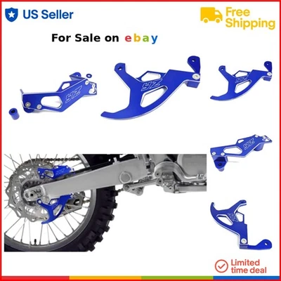 Motorcycle Rear Brake Disc Caliper Guard Aluminum Fit for YZ Yamaha 2006-2021 - Image 1 of 4