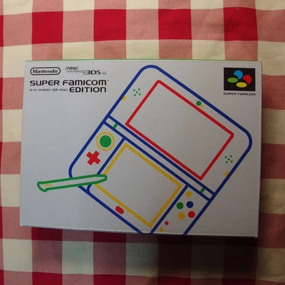 Brand new, New Nintendo 3DS LL Super Famicom Edition Rare item - Image 1 of 3