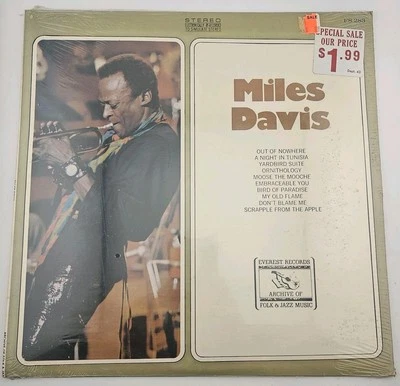 Miles Davis Vinyl Lp - Sealed - 1974 FS 283 Everest Records Archive - Jazz Folk - Image 1 of 4
