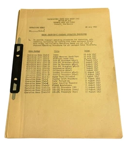 1947 Roswell Army Air Field Radar Observer WWII 509th Bomb Group SOP - Picture 1 of 10