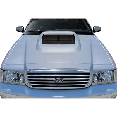 For Ford Crown Victoria 98-11 Duraflex GT500 Style Fiberglass Hood Unpainted - Image 1 of 4