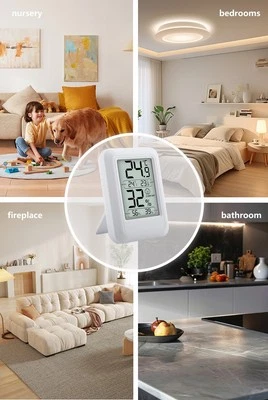 Affichage numérique clair lectures précises taille compacte double fonction de - Photo 1/4