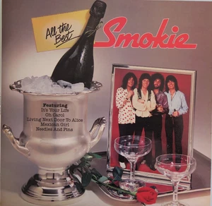 Smokie All The Best Hits Australia pressing 12'' vinyl Lp 1982 rare pop - Picture 1 of 4