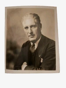 1940 LESTER PATRICK NHL NHA HOCKEY TYPE 1 PHOTO NEW YORK RANGERS EARLY LEGEND - Picture 1 of 6