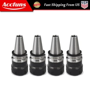 4 PCS BT30-ER32 COLLET CHUCK W. 70MM GAGE LENGTH 4 CHUCKS TOOL HOLDER - Picture 1 of 7