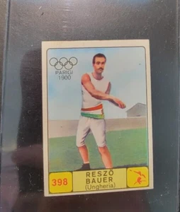 1968 panini CAMPIONI DELLO SPORT #398 RESZO BAUER VALIDA NM - Picture 1 of 2