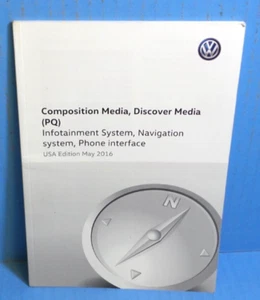 Volkswagen 16 2016 Composition/Discover Media Navigation System manual del propietario - Imagen 1 de 1