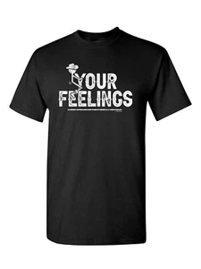 Fck Your Feelings T-Shirt / Funny Retro Vintage Style 2nd Amendment Freedom USA - Picture 1 of 2
